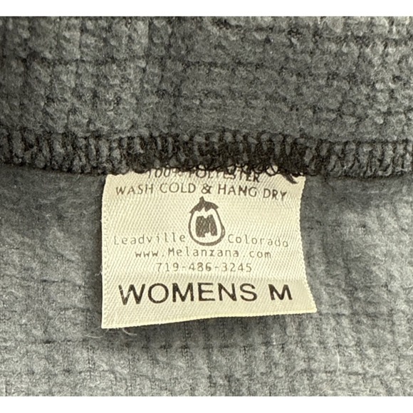 Melanzana Micro Grid Skirt Womens Medium Gray Pocket Made In USA - Picture 4 of 5